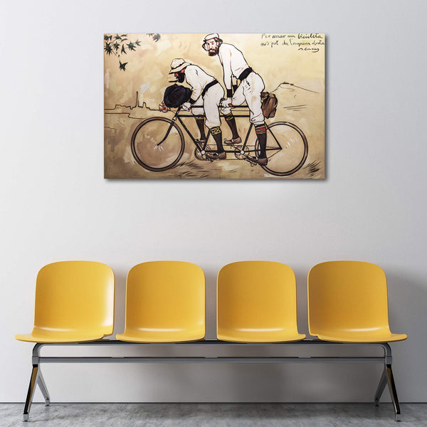 Ramon Casas and Pere Romeu on a Tandem, Reproduction