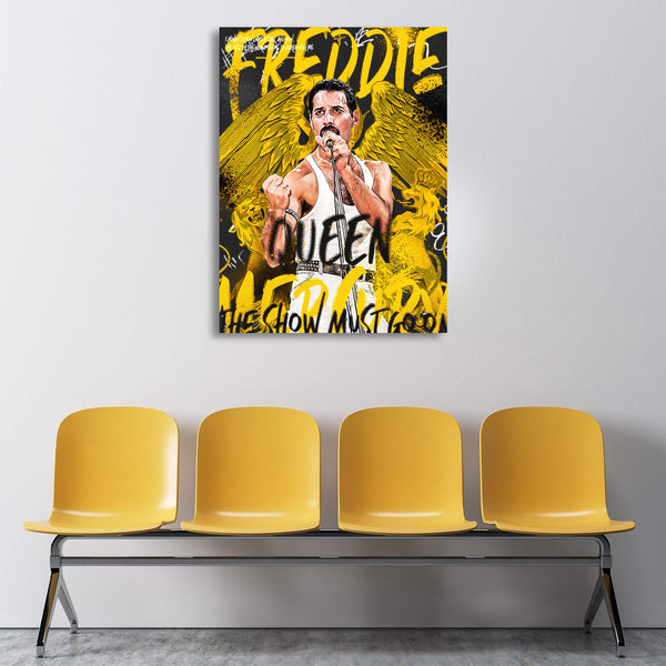 Freddie Mercury, Pop Art Poster