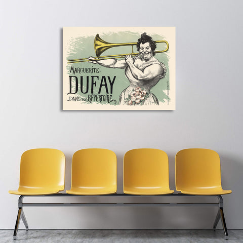 Marguerite Dufay, Vintage French Advertising Poster