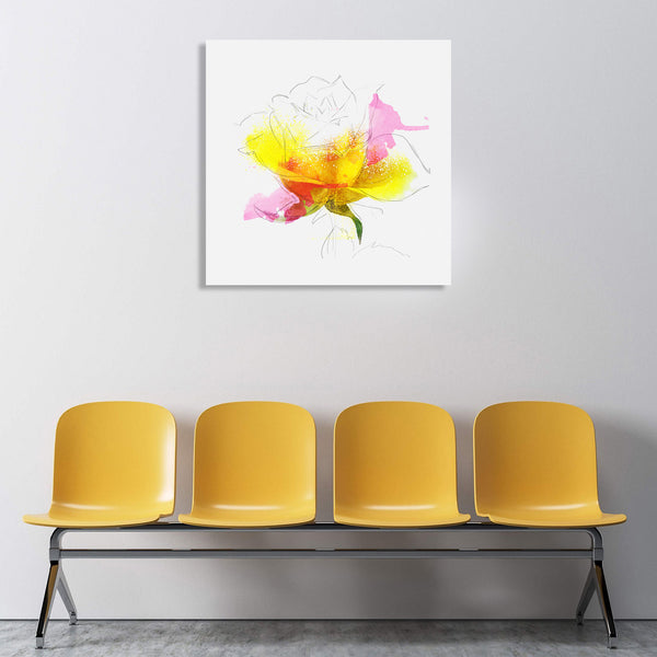 Hand-drawing Rose, Painting