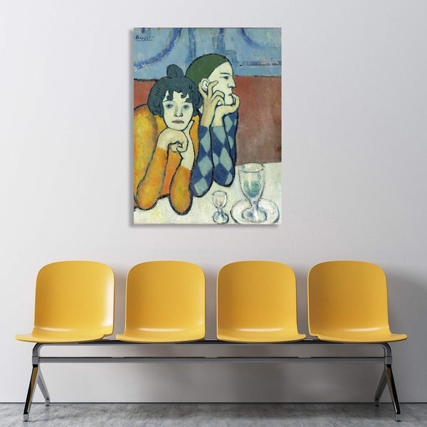 Harlequin and his Companion, Reproduction