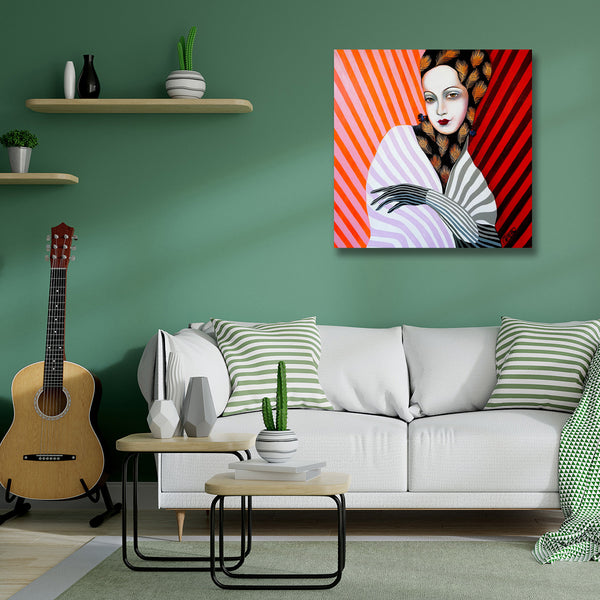 Miss Peacock, Abstract Contemporary Art