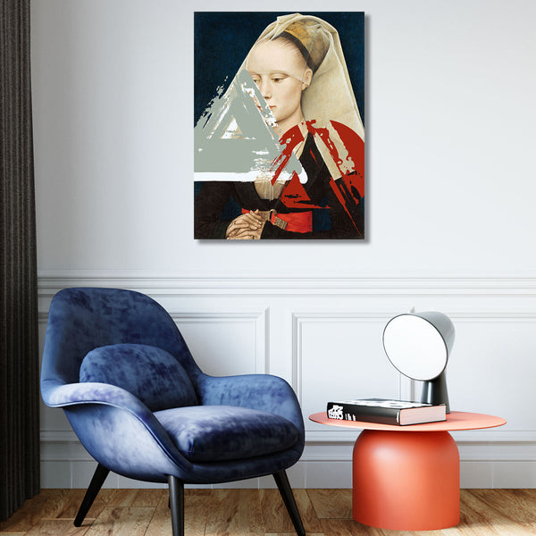 Portrait of a Lady by Rogier van der Weyden, Altered Art
