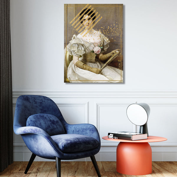 Gold Lady, Altered Art