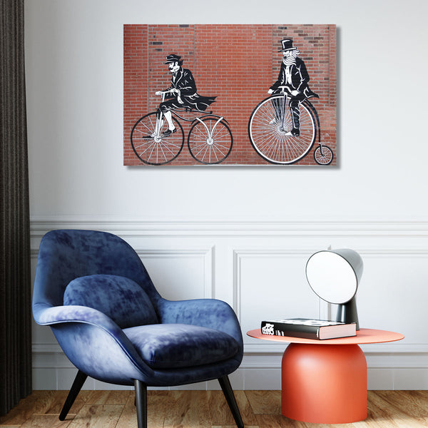Retro Bicycle, Graffiti