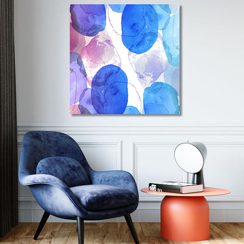 Watercolor Abstract Pattern, Digital Art