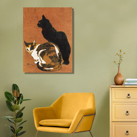 Cats, Vintage Illustration