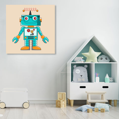 Robot Hipster, Digital Art