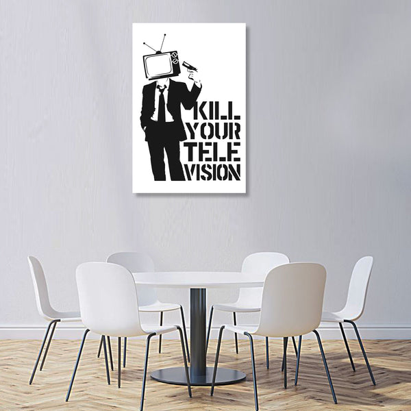 Kill Your Television, Graffiti