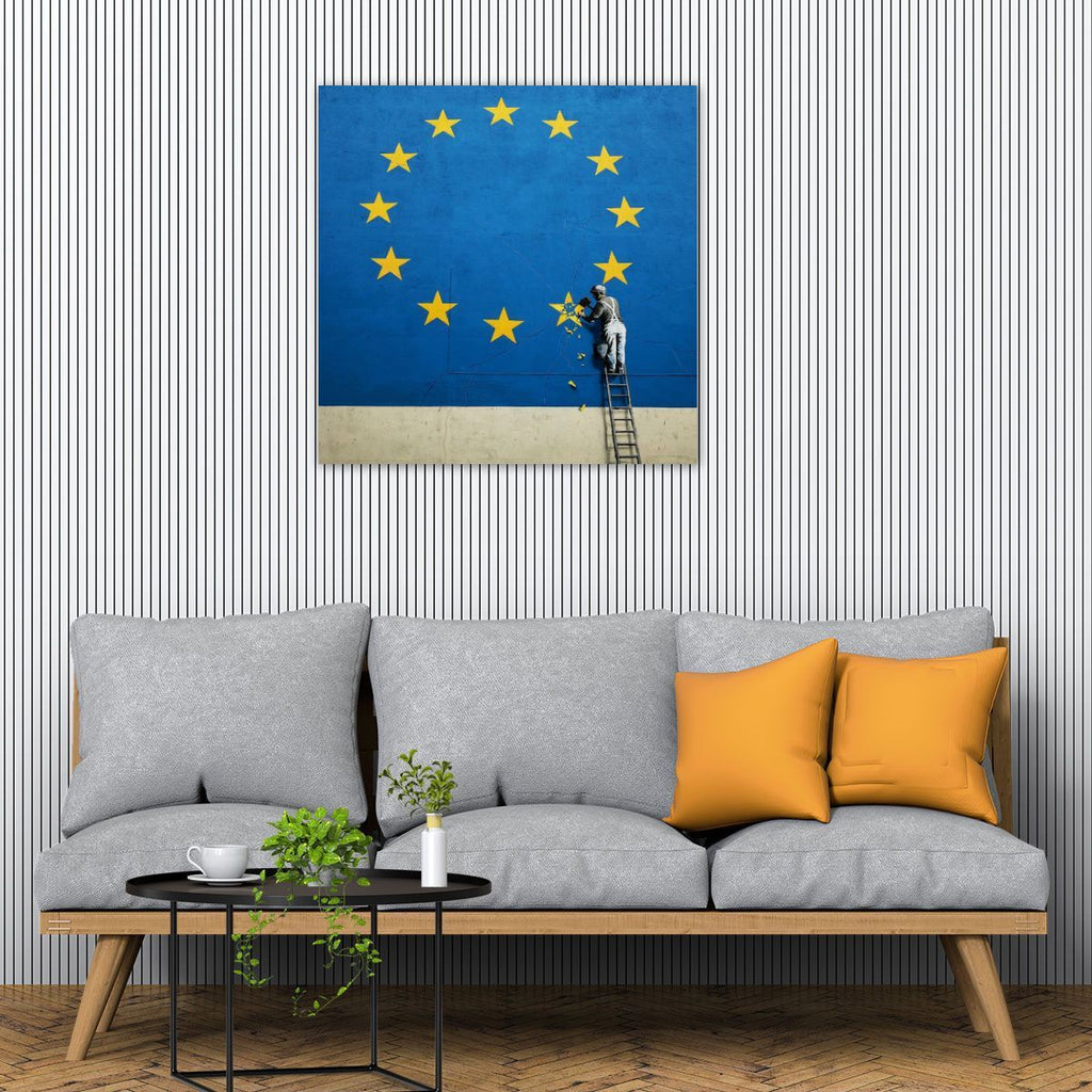 Banksy, Brexit Stars in Dover, Graffiti