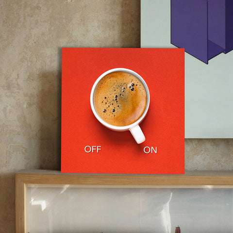 On – OFF Coffee Cup, Photography