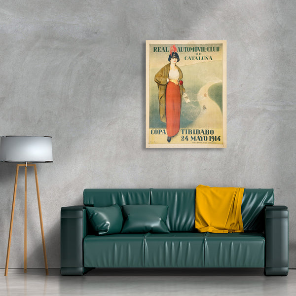 Poster Real Automóvil Club De Cataluña, Reproduction