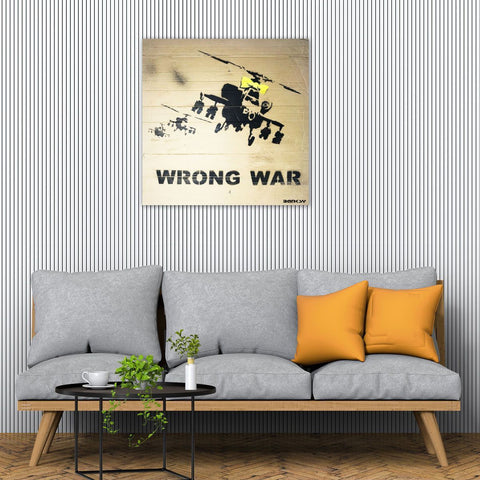 Banksy Wrong War, Graffiti