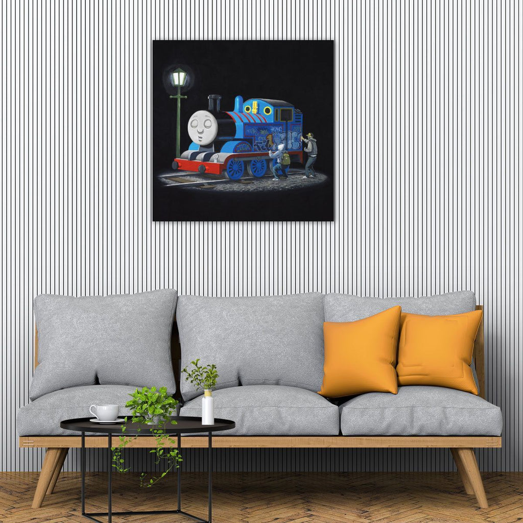 Banksy, Thomas Tank Engine, Graffiti