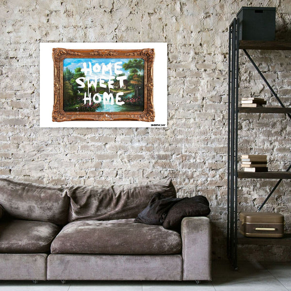 Banksy Home Sweet Home, Graffiti