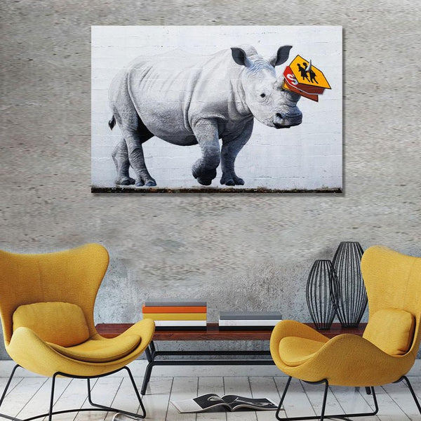 Rhino Traffic, Street Art