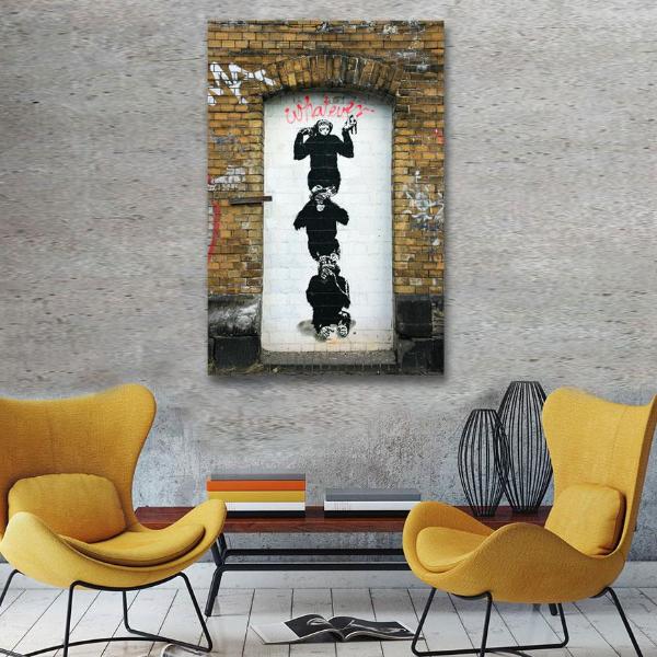 Banksy Monkeys Business, Street Art