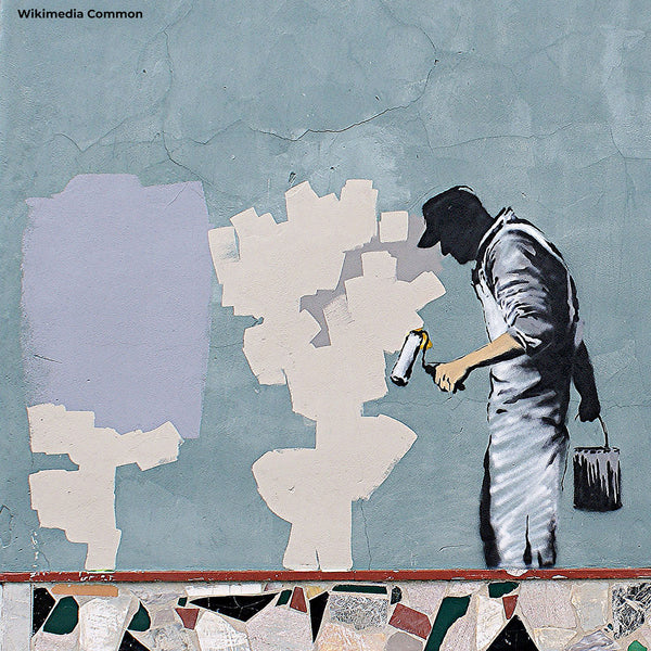 Banksy Graffiti Removal, Street Art