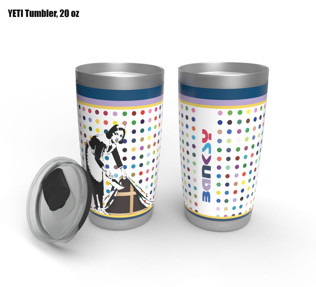 YETI Tumbler in a Gift Box - Bauhaus Style, Personalized