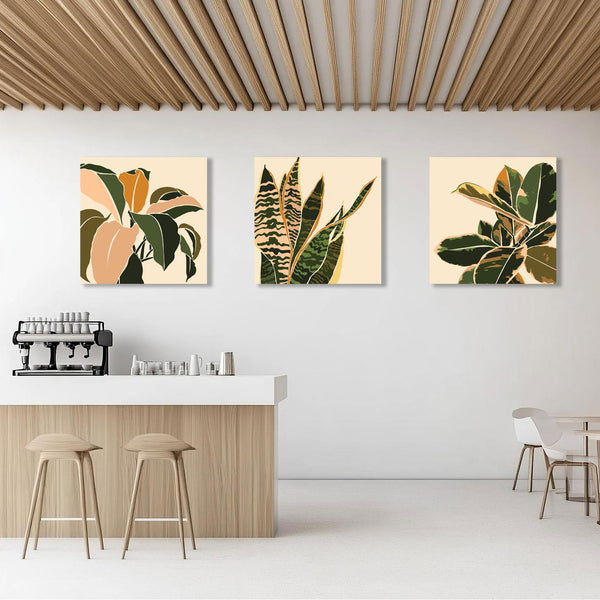 Leaves Composition, Art Set
