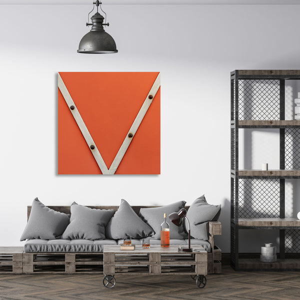 Red Wall Industrial Photography #2