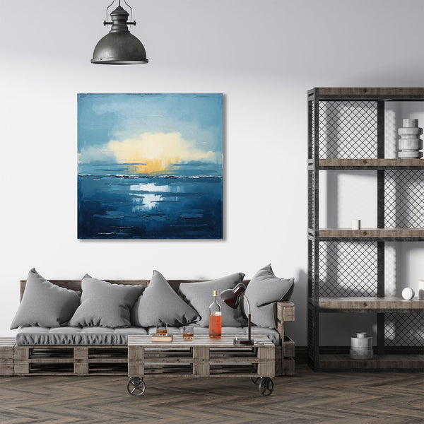 Ocean, Abstract Painting