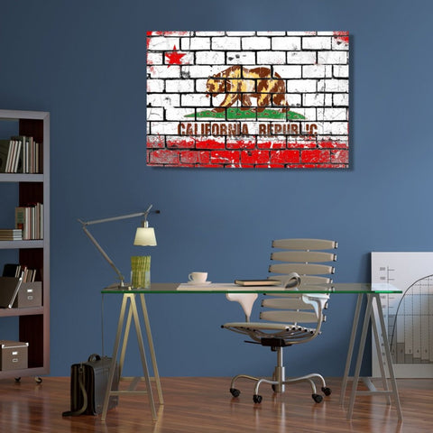 California State Vintage Recycled Flag