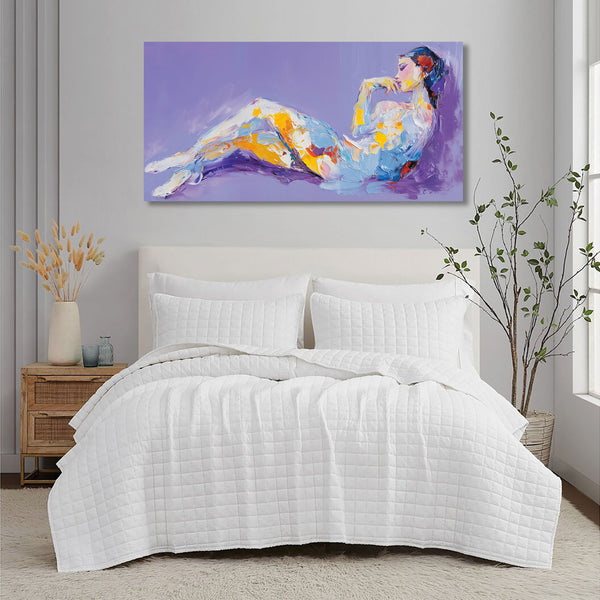 Reclining Woman, Portrait