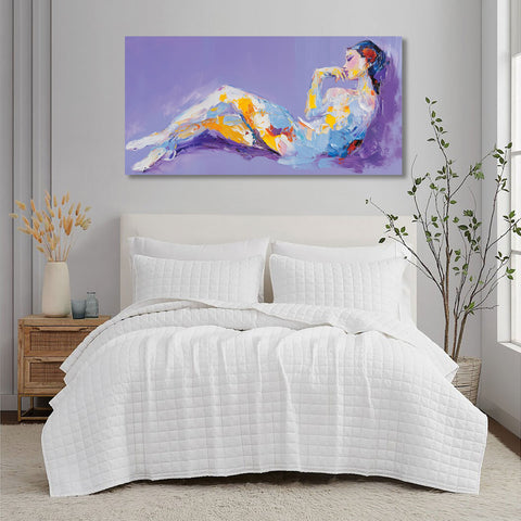 Reclining Woman, Portrait