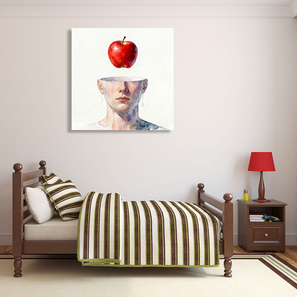 Abstract Composition with Apple