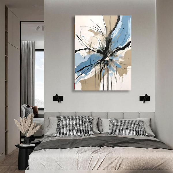 Abstract Blue Vortex