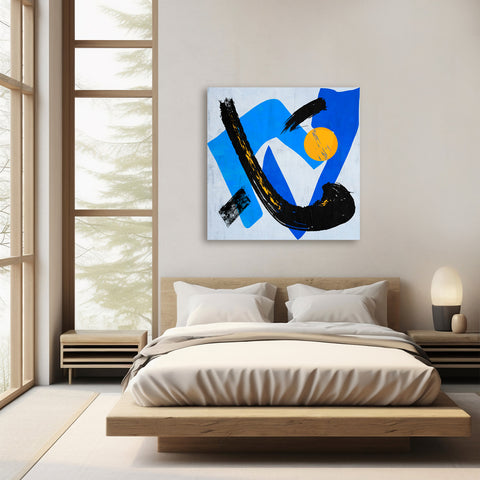 Blue Inspiration, Abstract Art