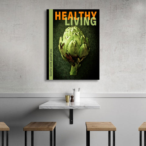Artichoke, Healthy Living Poster