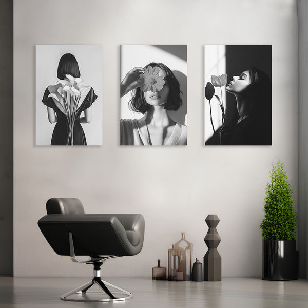 Fashion Models Photography, Set of 3
