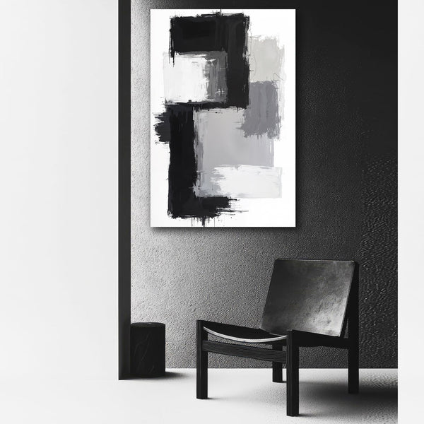 Black & White – Abstract Art