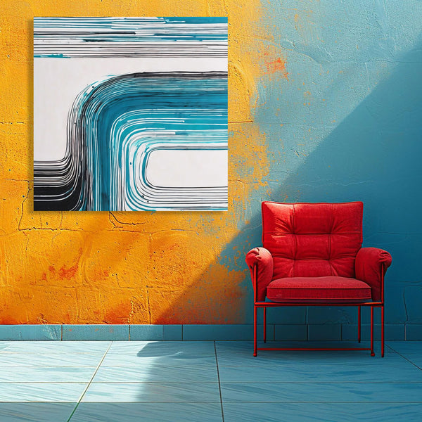 Abstract Lines Composition