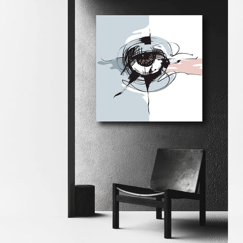 Abstract background with eye