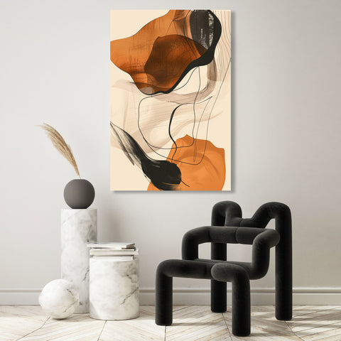 Chaos, Abstract Watercolor Composition