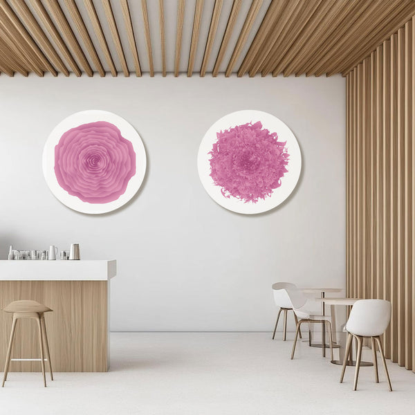 Pink Flowers, Set