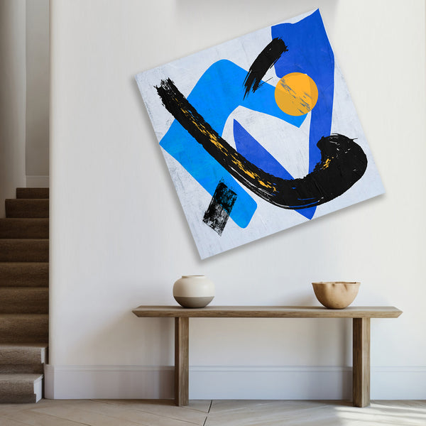 Blue Inspiration, Abstract Art