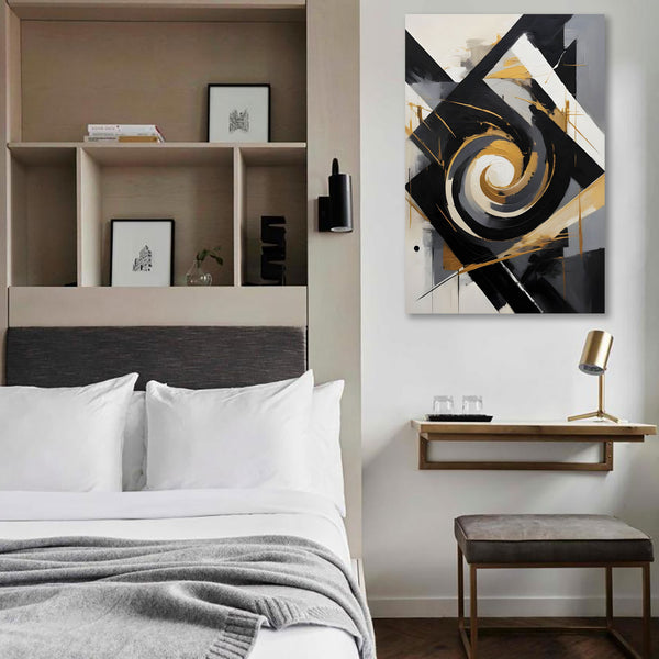 Black & Gold Geometry