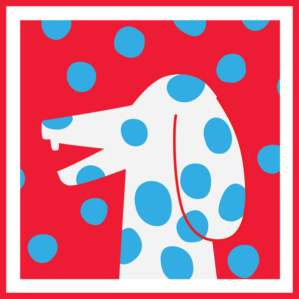Abstract Happy Dog, SET