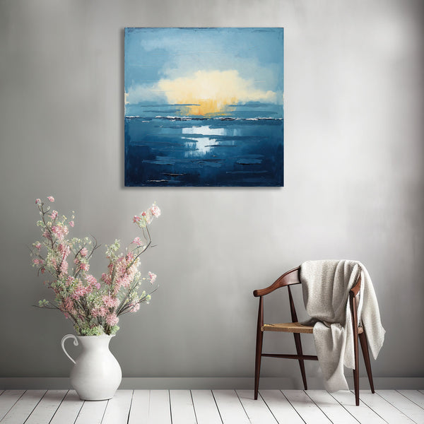 Ocean, Abstract Painting