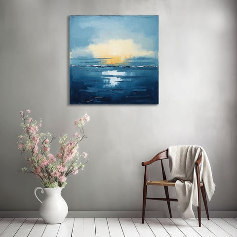 Ocean, Abstract Painting