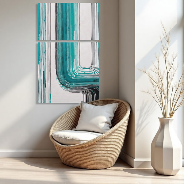 Abstract Lines Composition