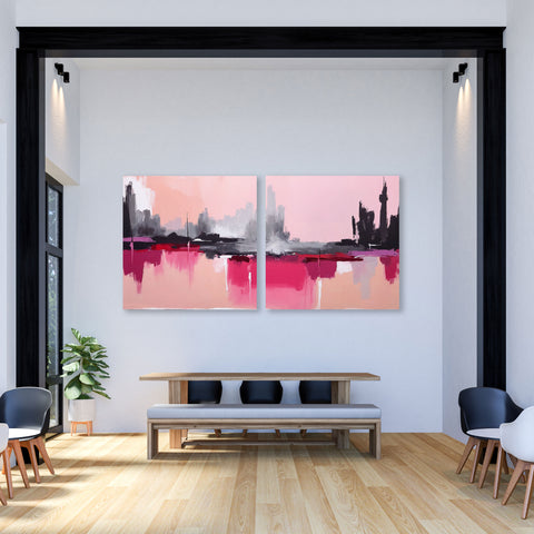 Watercolor Cityscape