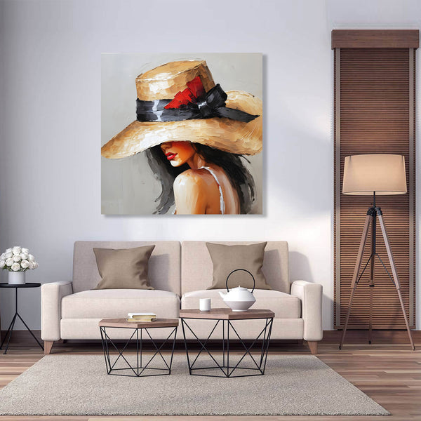 Hidden Beauty, Woman Portrait