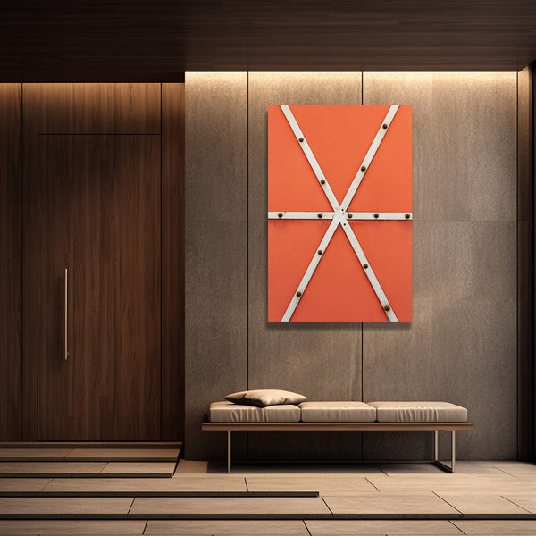 Red Wall Industrial Photography #2