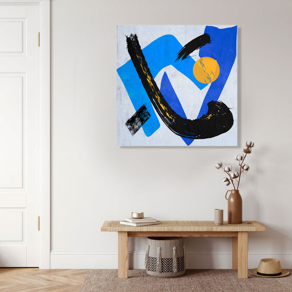 Blue Inspiration, Abstract Art