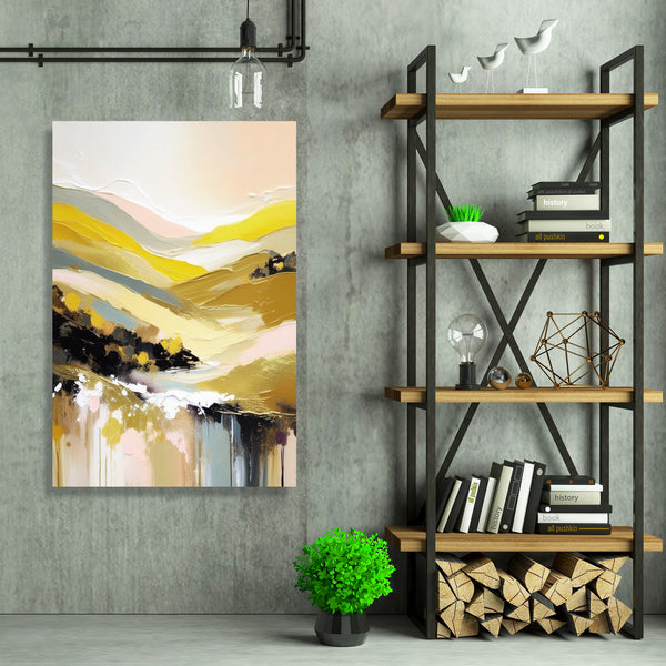 Abstract Watercolor Landscape